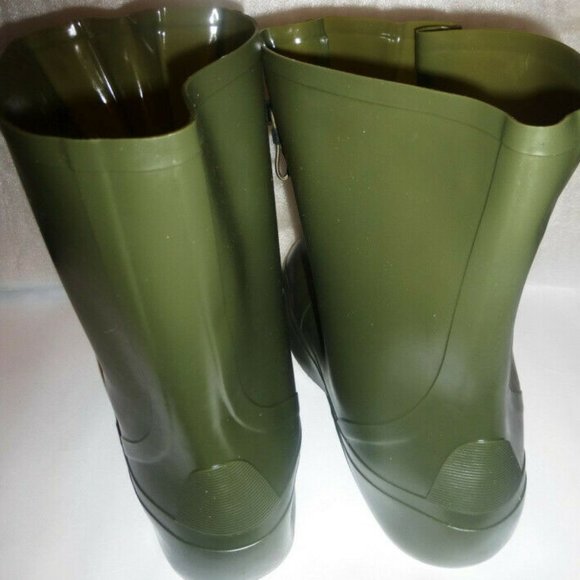Aigle Thick Heavy Duty RUBBER BOOTS Slip on Rain Boots Garden Boots Farm Boots - Picture 5 of 6